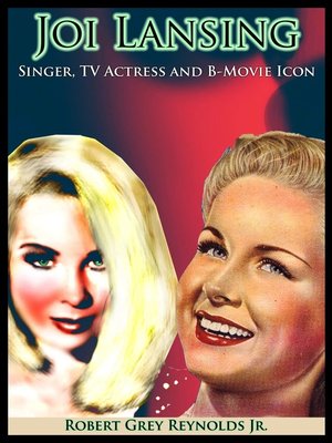 cover image of Joi Lansing Singer, TV Actress and B-Movie Icon